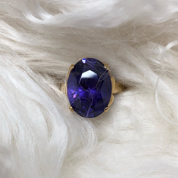 Purple Stone Ring - Picture 7 of 7